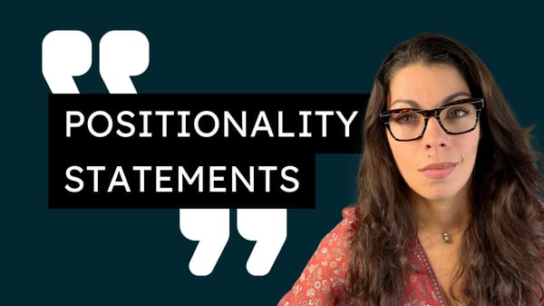 Positionality is credibility 👩🏽‍🏫